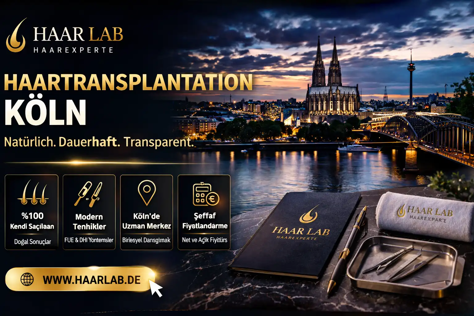 Haartransplantation Köln – Methoden & Kosten 2026