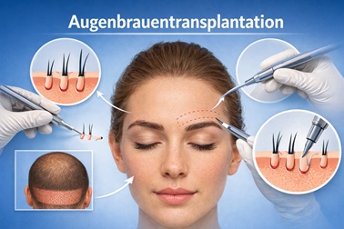 Augenbrauentransplantation
